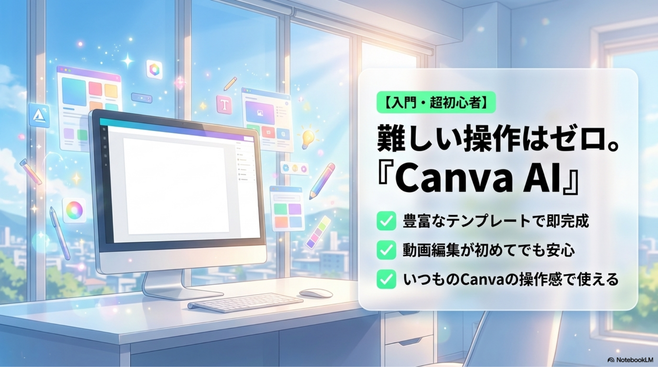 Canva AI Video｜超初心者向け  操作がかなり簡単