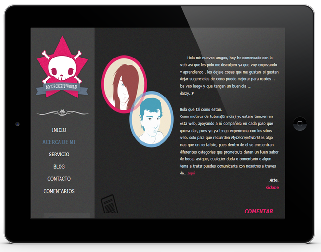 diseño web jimdo