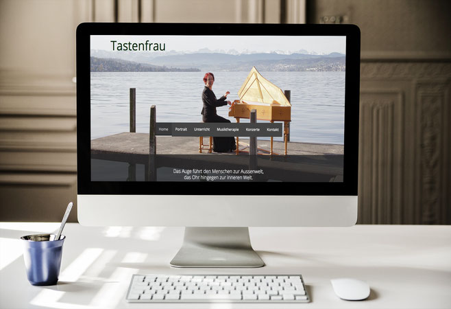 Website tastenfrau.ch