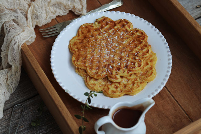 süße Herzerlwaffeln