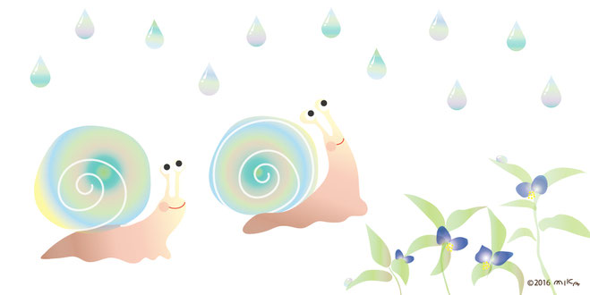 ６月の絵手紙