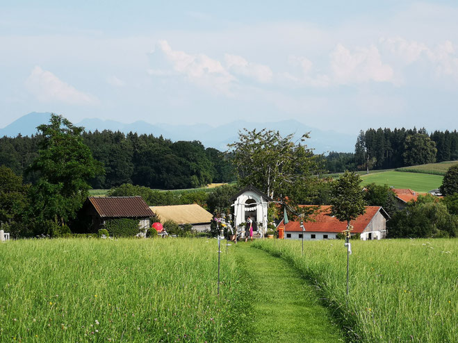 Idyllische Hochzeits-Lokation: Der Knallerhof am Güßhübel