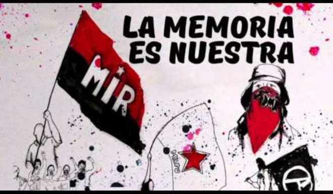 Chiles venstreradikale parti "Movimiento de Izquierda Revolucionaria" (MIR)