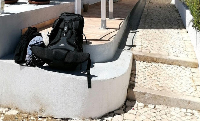Portugal Praia de Luz, Algarve Brit Gloss, Blog Alleine los, allein reisen ü50 50plus, das Gepäck ist wichtig