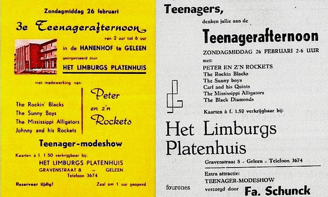 Een van de evenementen georganiseerd door "Het Limburgs Platenhuis"