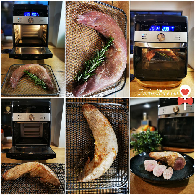 Air Fryer Pampered Chef Rezepte, Schweinefilet, Zauberküche mit Herz, Blog, Onlineshop, Berater