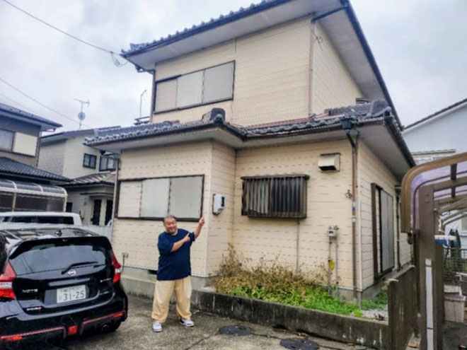 イクメンリフォームによる岐阜県大垣市の空き家の激安リフォーム打ち合わせ！