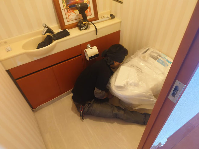 イクメンリフォームによる愛知県名古屋市の分譲マンションのトイレリフォーム