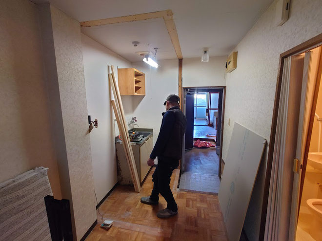 イクメンリフォームによる岐阜県岐阜市の賃貸アパートの激安リフォーム