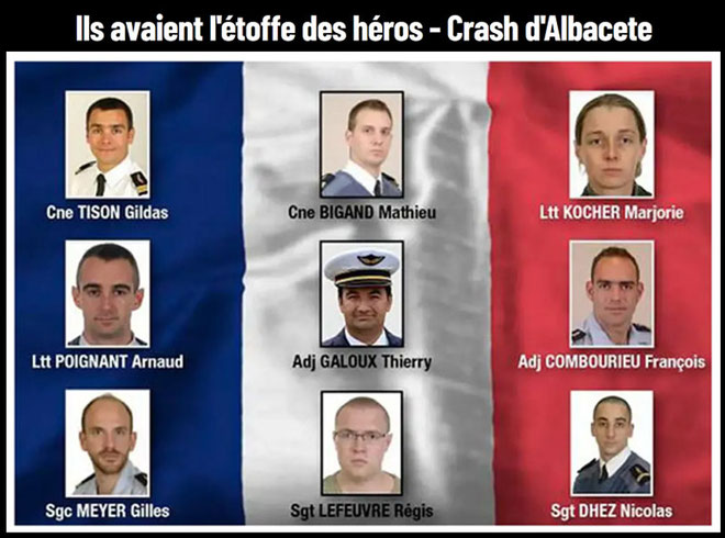 PARIS MATCH → Ils avaient l'étoffe des héros - Crash d'Albacete