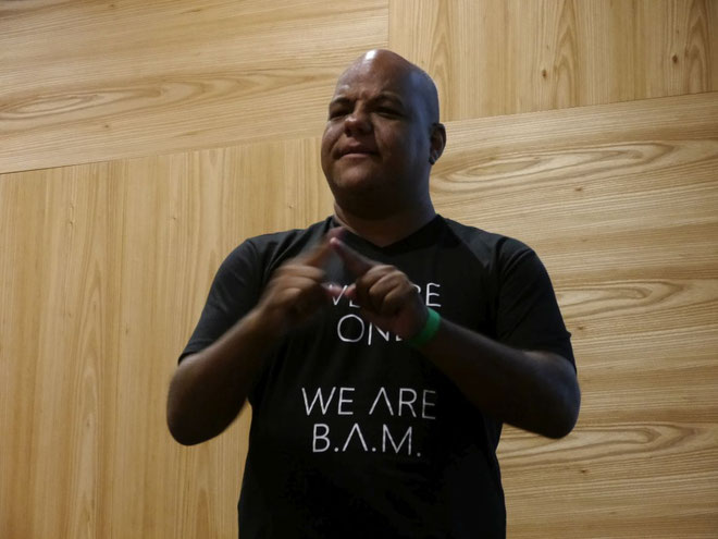 DeafIT Konferenz 2018: Joaquim Amado Da Silva Júnior aus Brasilien