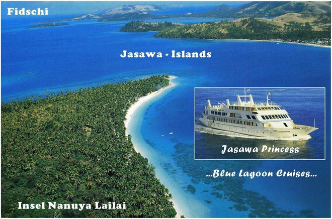 Fiji - Südseerundreise , ...4 Tage auf einer kleinen Kreuzfahrt durch die Yasawa-Inselgruppe