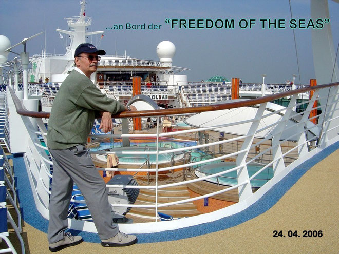 ...an Bord der " Freedom of the Seas "