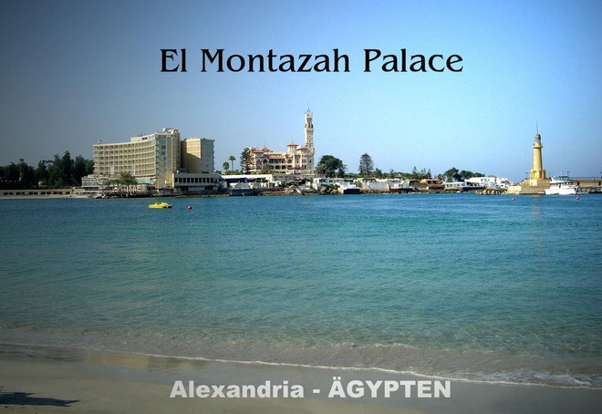 ....1.Tag in Alexandria, ...zum Baden in Sichtweite des Palace - El Montazah...am 16.10.2009...