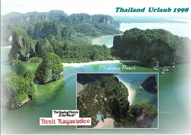 3 Wo. Thailandurlaub, ...davon eine Woche in der "Dusit Rayavadee"   Bungalowanlage.