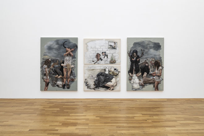 Jetzt! Junge Malerei in Deutschland . 2019 . Kunstmuseum Bonn . Photography © David Ertl