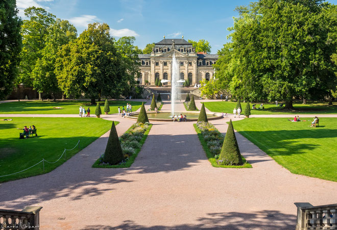 Der Schlossgarten von Fulda