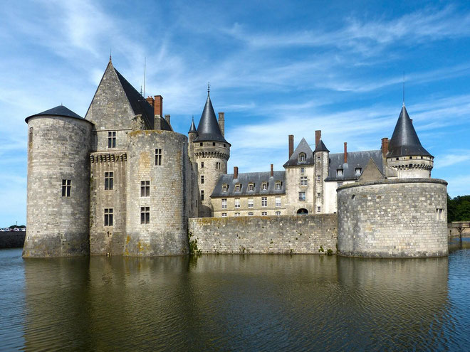 Visite du château de Sully sur Loire