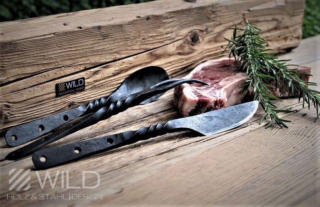 Rustic Vikings cutlery set