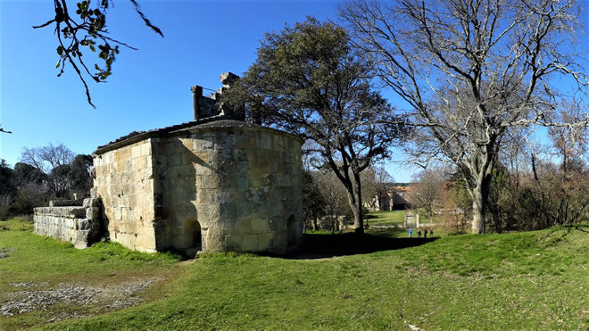 Château Bas : la chapelle Saint Cézaire