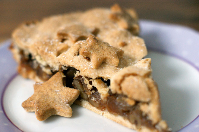 Apfel-Toffee-Pie