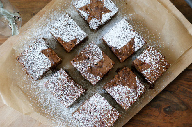 Lebkuchen-Brownies