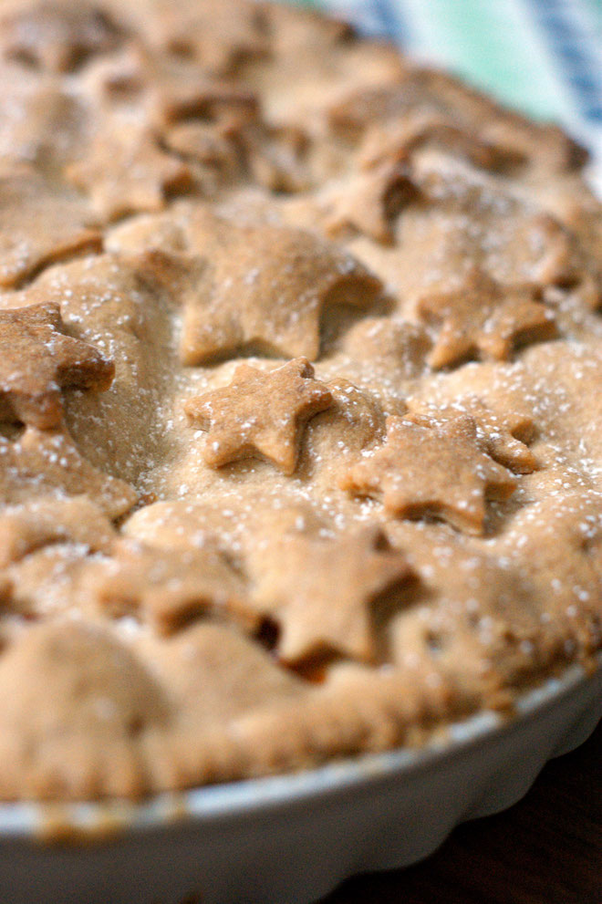 Apfel-Toffee-Pie