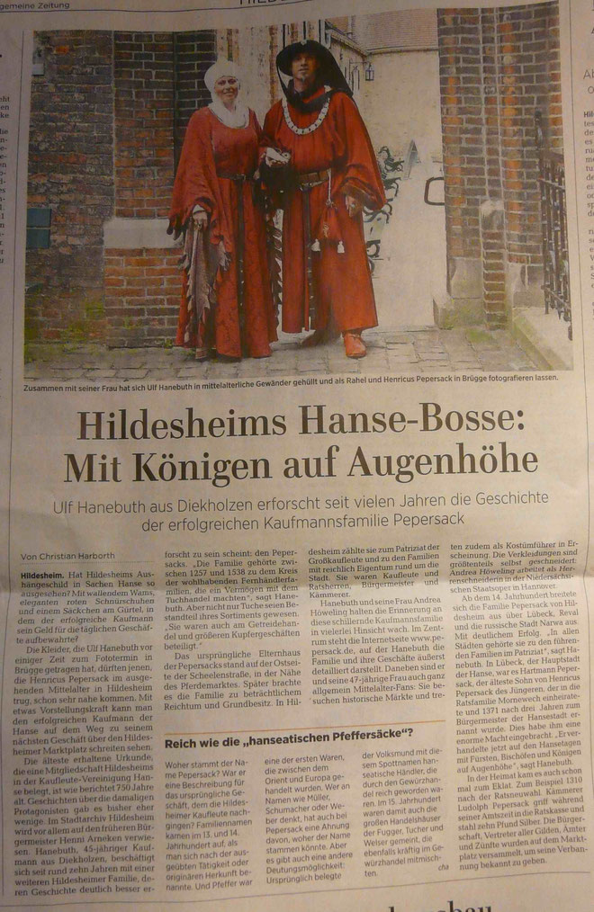 ©2017, Hildesheimer Allgemeine Zeitung (cha)