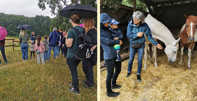 Letzter Paten- und Besuchertag mit Hoftrödel auf Gut Rodeberg