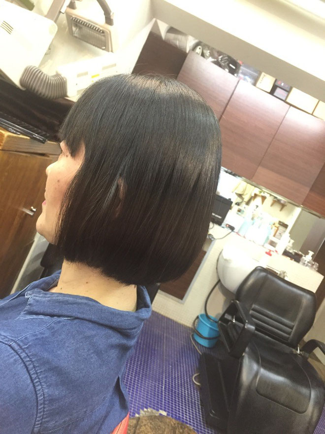 縮毛矯正でボブスタイルにできるのか??
