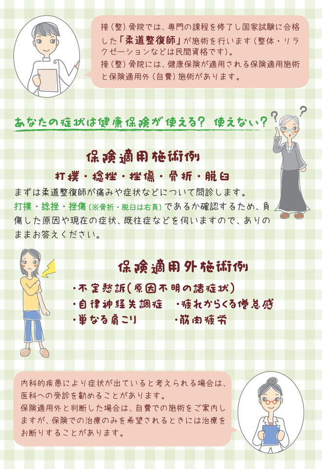 接骨院ってどんなとこ