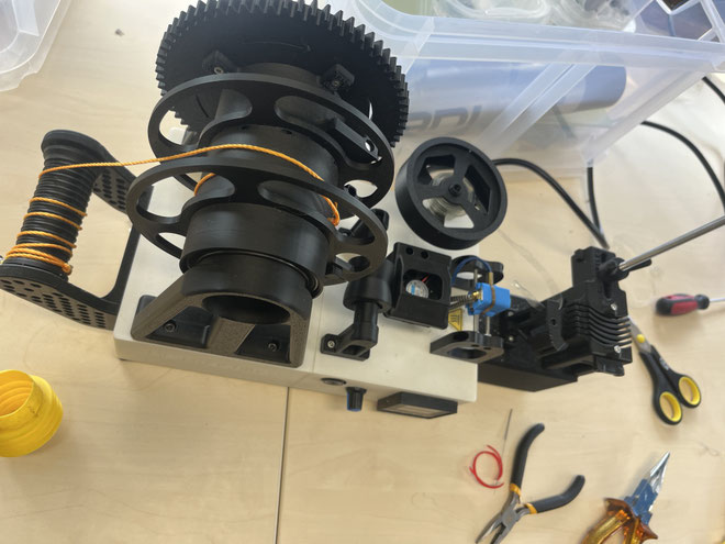 PET Fialment Herstellung