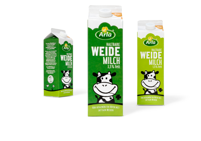 Arla - Weidemilch - Packaging - Verpackung - Design - DesignKis - 2015