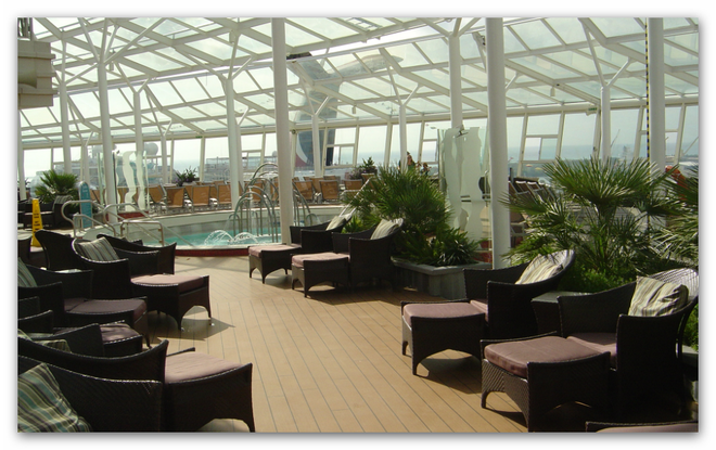 Deck 15  ...an Bord der... "OASIS of the SEAS"