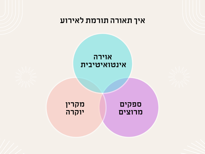 איך תאורה תורמת לאירוע