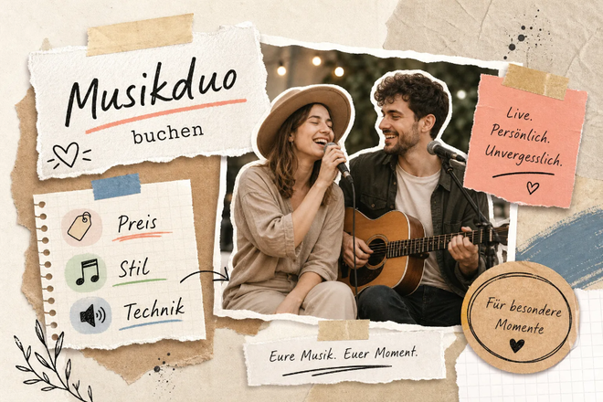 Musikduo buchen - Preis, Stil, Technik 