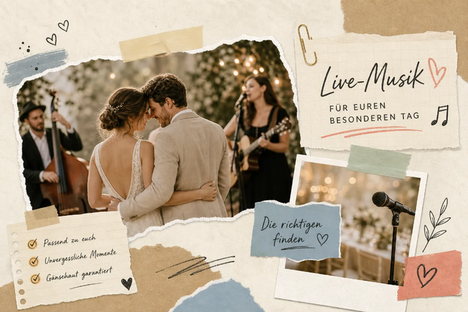 Musiker für die Hochzeit