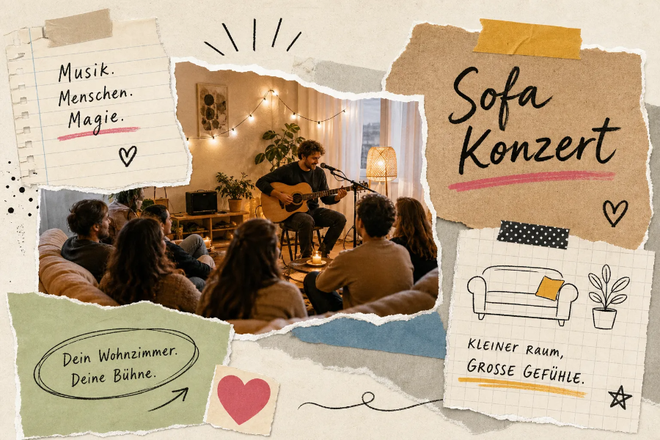 Wohnzimmerkonzert organisieren: So gelingt das Sofakonzert