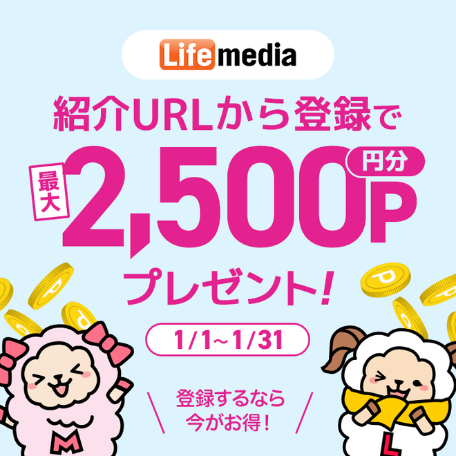 アンケートサイトで友達紹介制度特典で2500円の収入