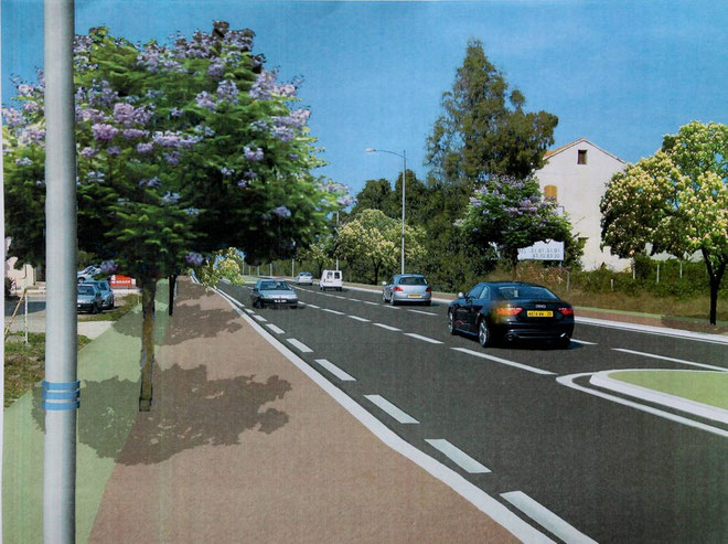 La future traverse de Borgo