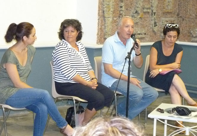 Delphine Ramos, Valérie Bascoul, Francis Riolacci et Frédérique Flori