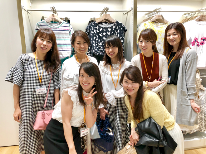 CHIZU、高橋佐知、三浦泉、沙季、佐野朱莉、井上みかこ、Miki.M、インフルエンサー招致イベント