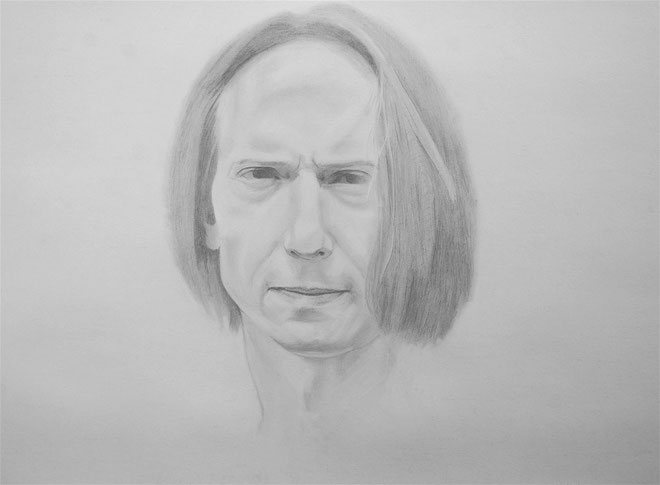 Portrait. Pencil on paper. 50x70 cm *2016