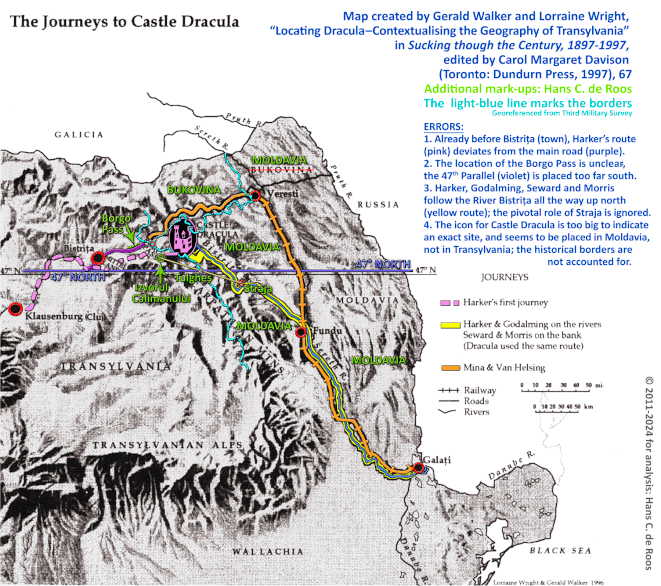 The map by Walker and Wright (Davison, 1997) has some fundamental errors