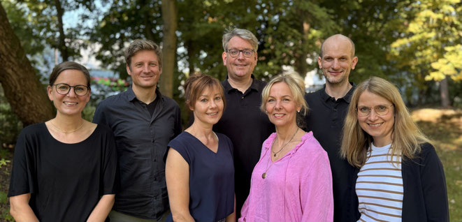 von links: Fr. Weinschenk, Hr. Bartel, Fr. Dawid, Hr. Wilken, Fr. Gebbert, Hr, Förster und Fr. Hellman