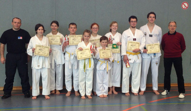 Taekwondo Hamm Prüfung Gürtelprüfung Training Selbstverteidigung Kampfkunst Kampfsport Verein Abteilung TKD HSC HSC08 Hammer SportClub 2008 e. V. 