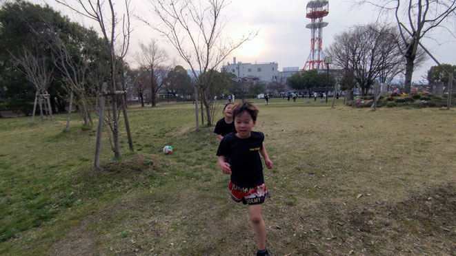 奈良県大和高田市のキックボクシングteamYAMATO大和高田本部では、実戦練習をしています。