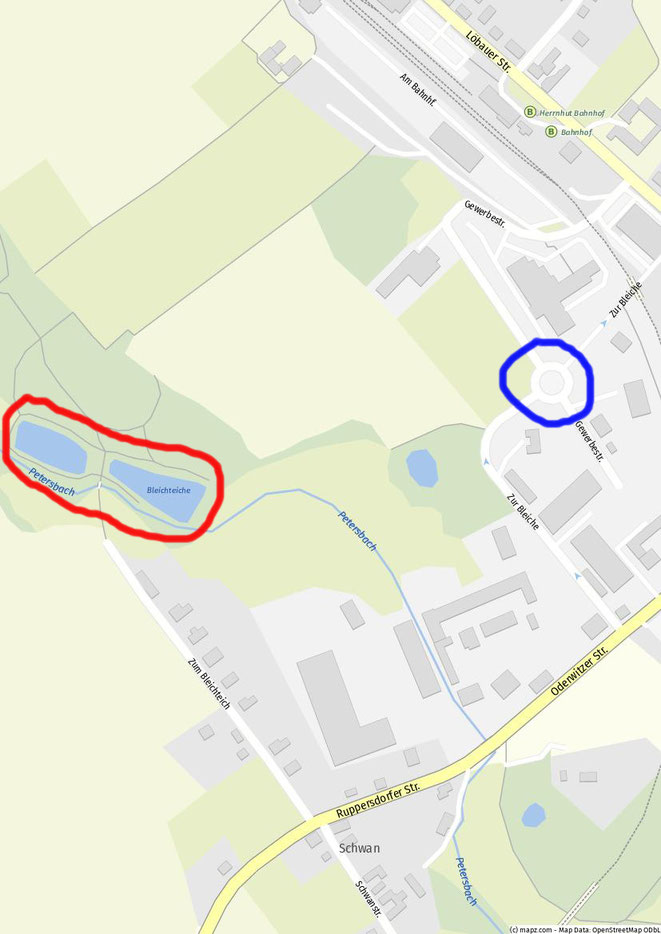 Kartenmaterial von mapz.com zu Verfügung gestellt