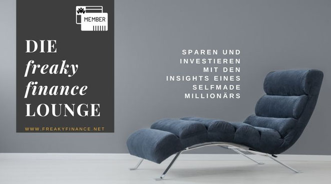 freaky finance, Lounge, Memberbereich, Members only, Mitgliederbereich, Sparen und Investieren mit den Insights eines Selfmade Millionärs, Sessel