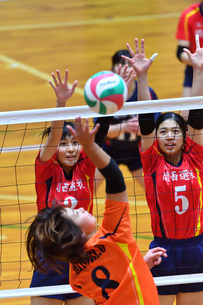 第18回西日本大学バレーボール５学連女子選抜対抗戦 関西学連選抜 vs 四国学連選抜 至学館大学 17 12 24 お気ままに okimamani